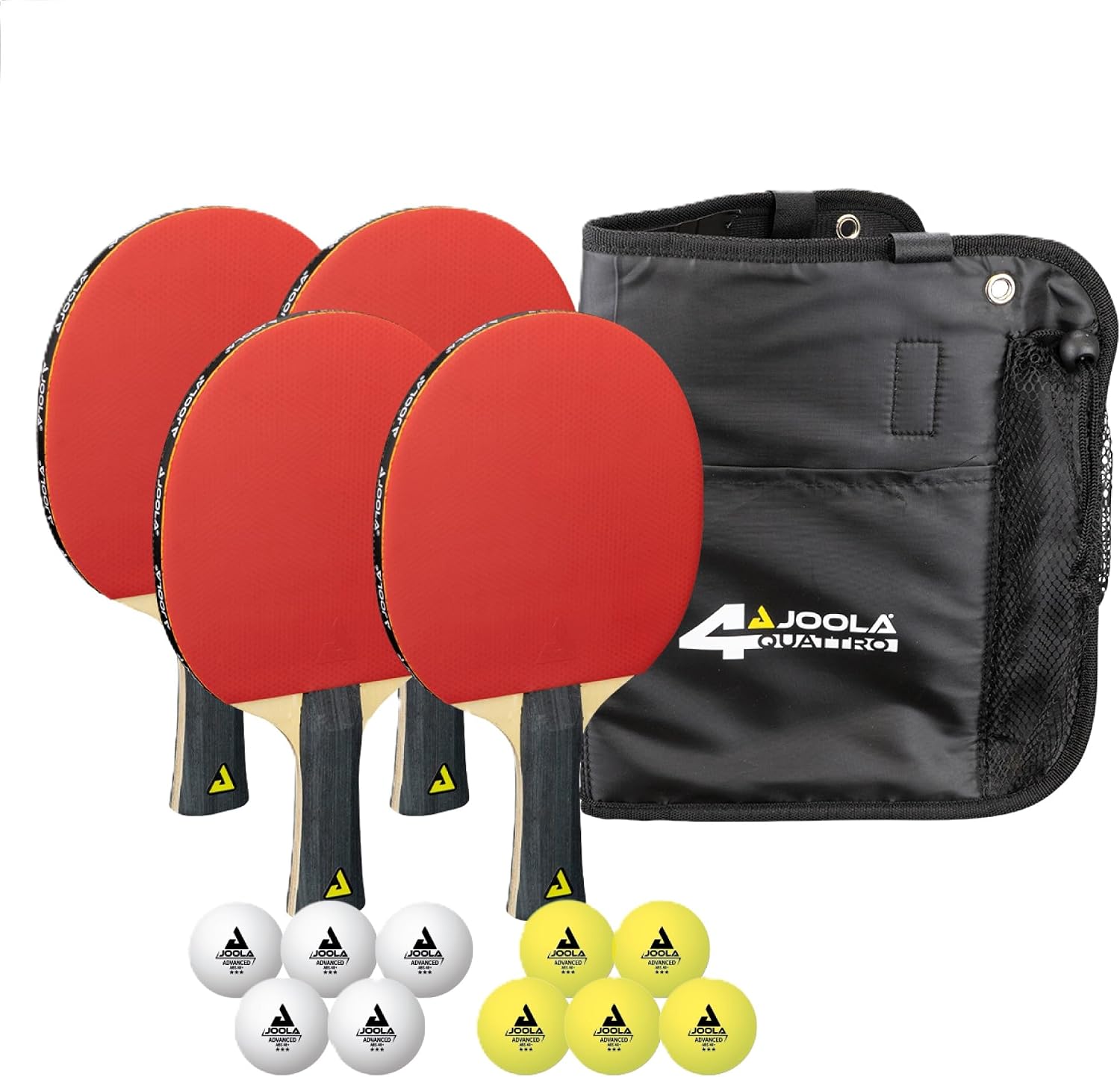 Table Tennis Reference - 4-Piece Table Tennis Paddle Set with