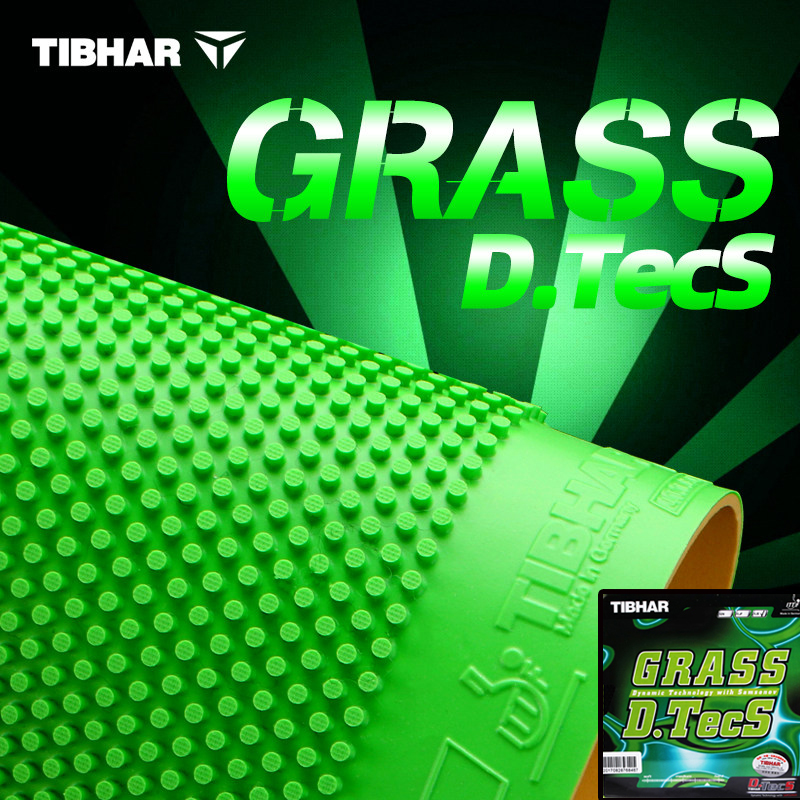 Table Tennis Rubber - TIBHAR GRASS D.TECS Table Tennis Rubber