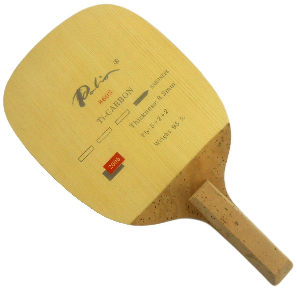 Table Tennis Launcher - PALIO 8603 Carbon Titanium Table Tennis