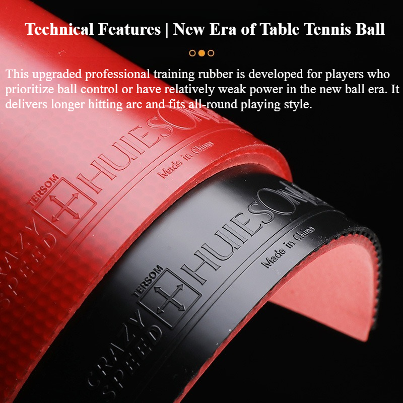 Huieson CRAZY SPEED Table Tenn - đánh giá và giá Table Tennis Rubber