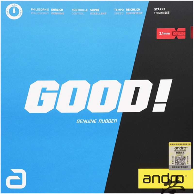 Andro GOOD Table Tennis Rubber - đánh giá và giá Table Tennis Rubber