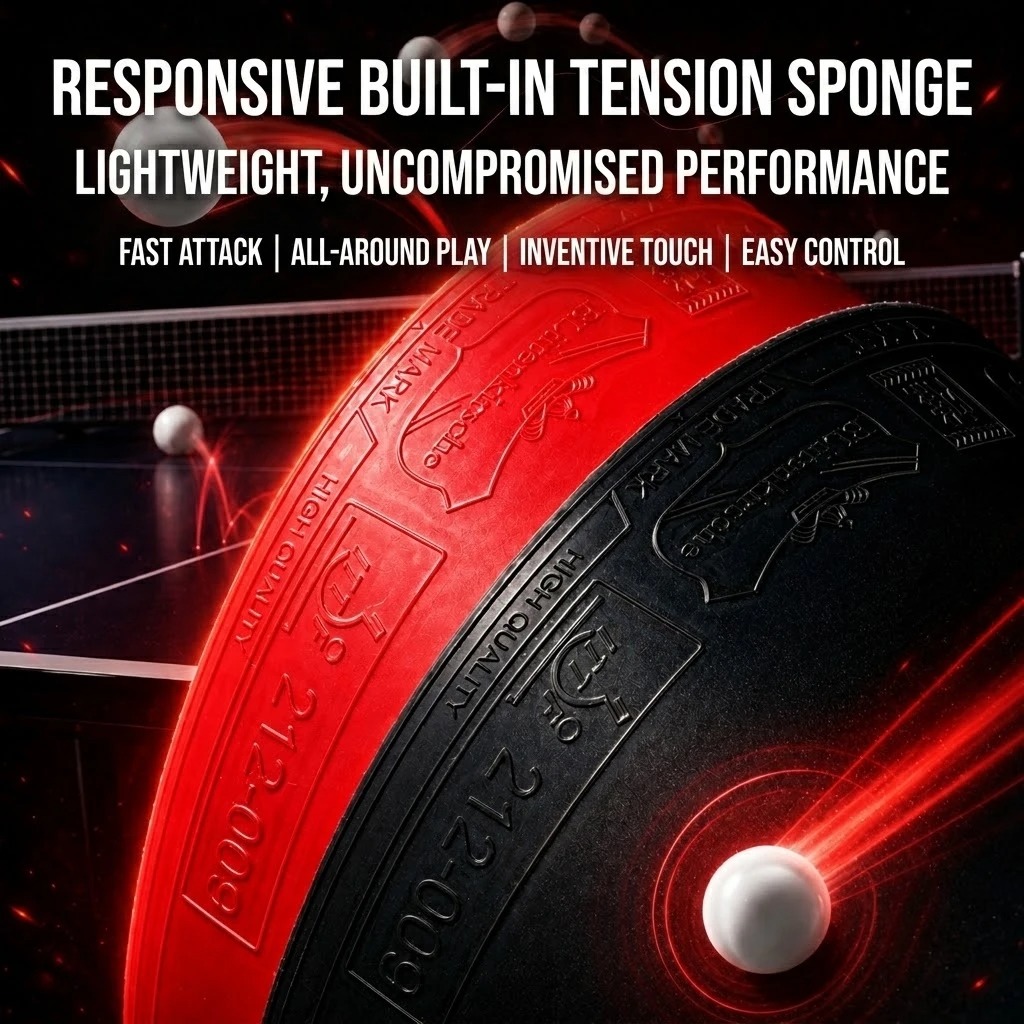 Kokutaku Table Tennis Racket R - đánh giá và giá Table Tennis Rubber