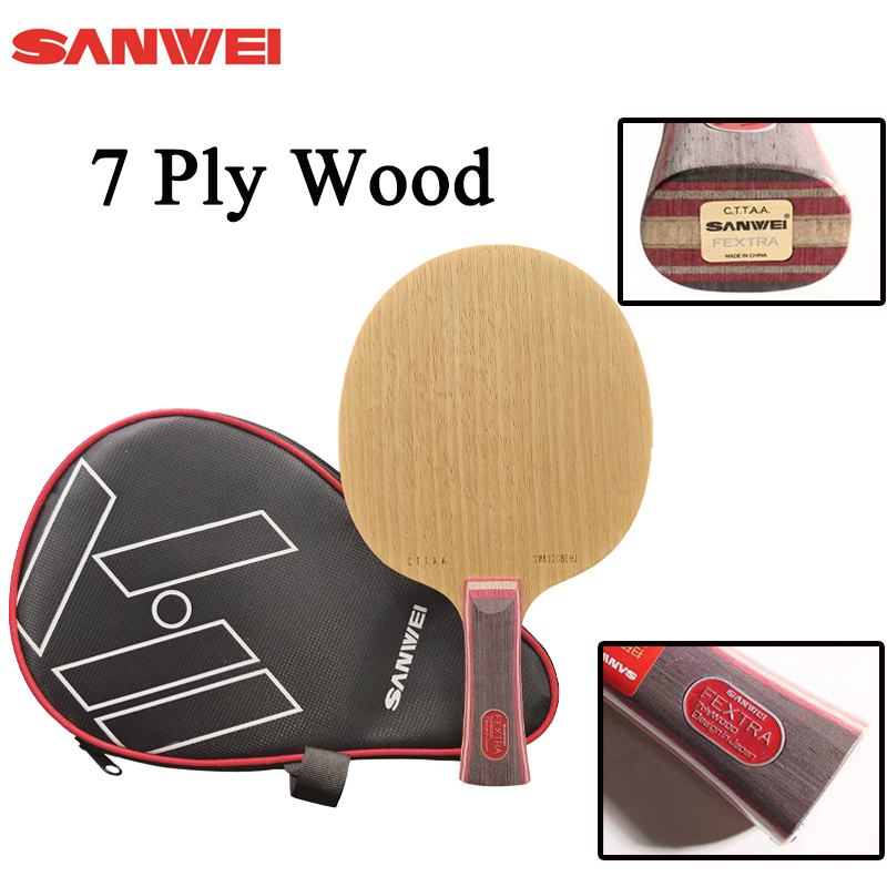 New SANWEI FEXTRA 7 Table Tenn - đánh giá và giá Table Tennis Paddles