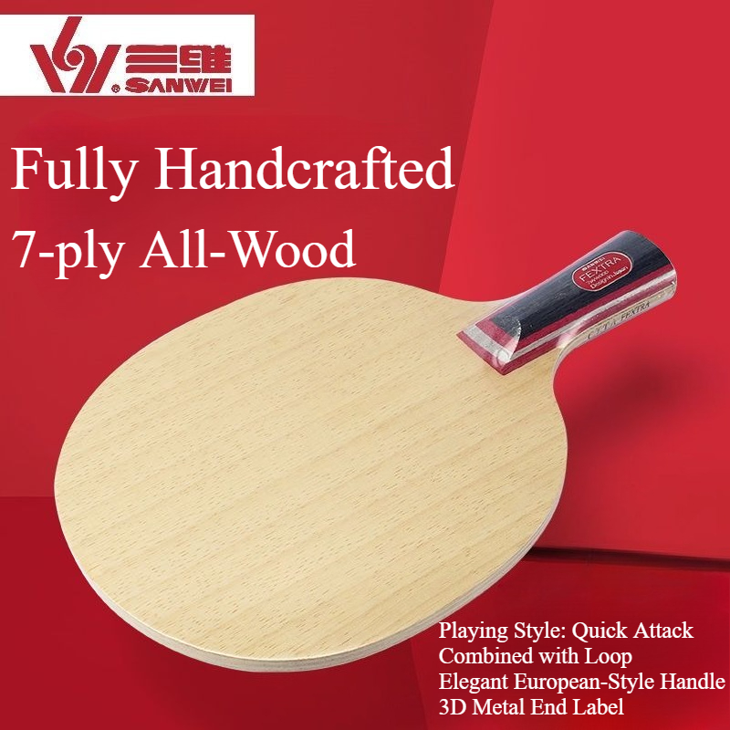New SANWEI FEXTRA 7 Table Tenn - đánh giá và giá Table Tennis Paddles