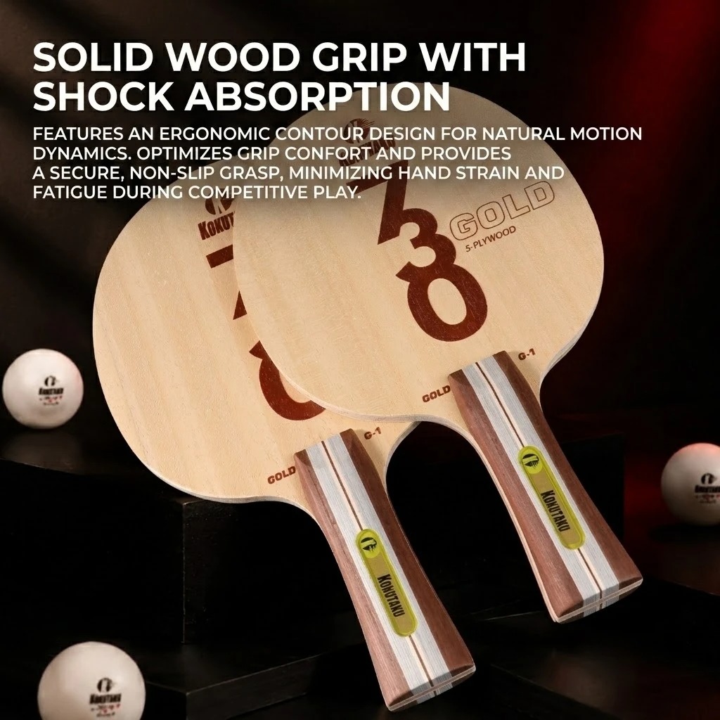 Kokutaku Table Tennis Blade FL - đánh giá và giá Table Tennis Launcher