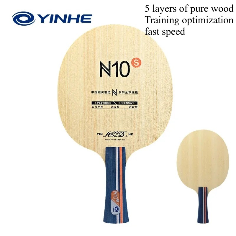 Yinhe Table Tennis Blade N10s  - đánh giá và giá Table Tennis Vr