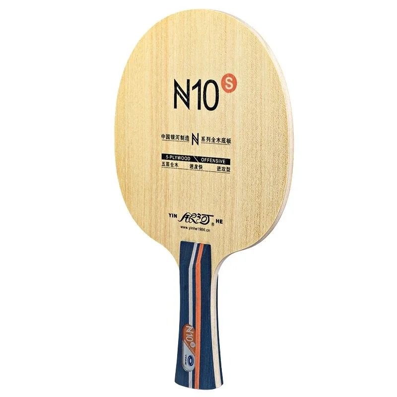 Yinhe Table Tennis Blade N10s  - đánh giá và giá Table Tennis Vr