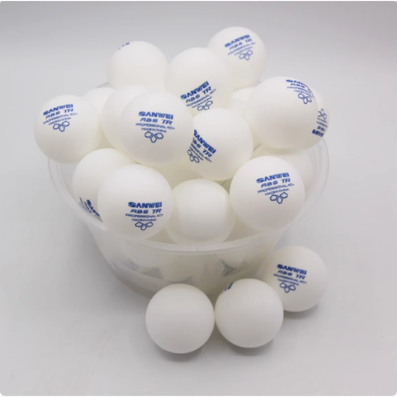 100 pcs Sanwei New Materials P - đánh giá và giá Table Tennis Vr