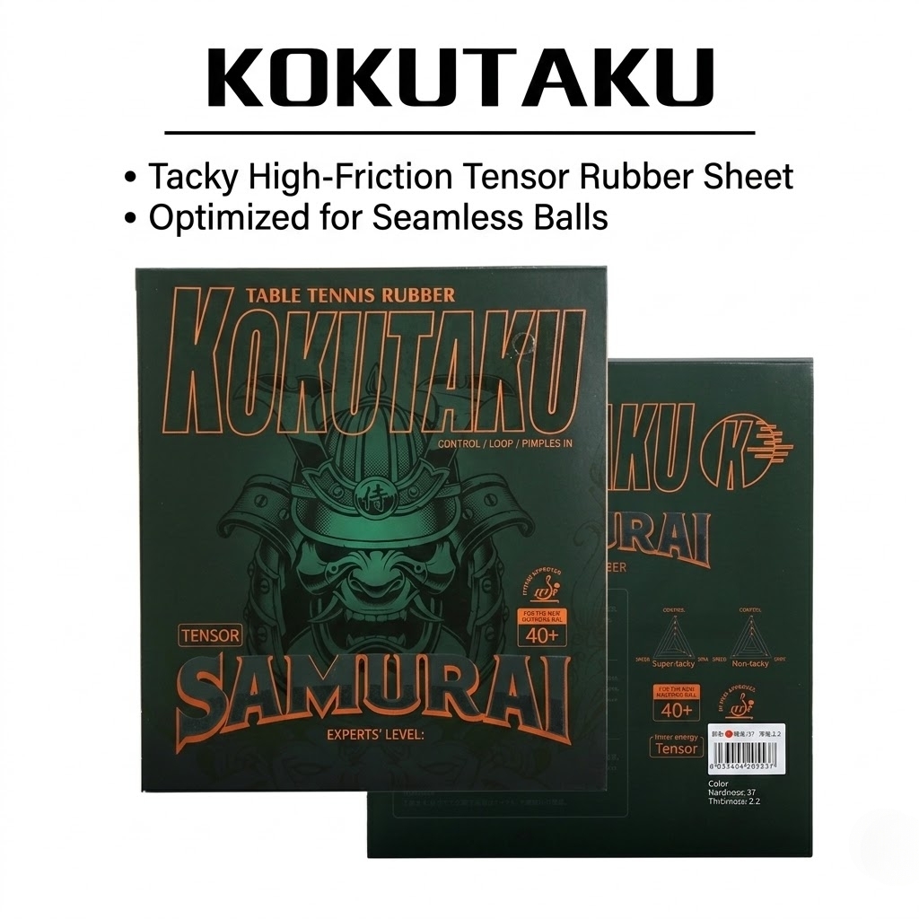 Kokutaku Sakura 868 Rubber Set - đánh giá và giá Table Tennis Rubber