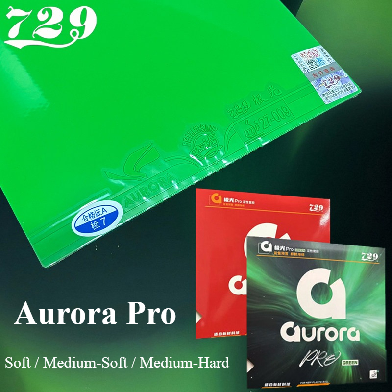729 Friendship Aurora Pro Gree - đánh giá và giá Table Tennis Rubber