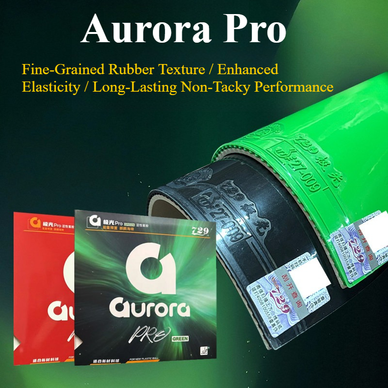 729 Friendship Aurora Pro Gree - đánh giá và giá Table Tennis Rubber