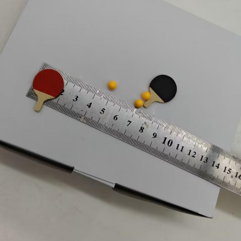 1Set Dollhouse Miniature Ping  - đánh giá và giá Table Tennis Reference